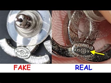 fake vs real chanel earrings